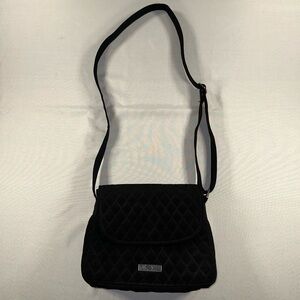 Vera Bradley Purse Crossbody Black Quilted